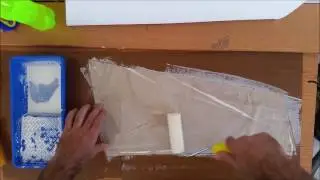 Flying Wing Build : Laminate Foam Wings Cores With Paper