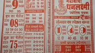 27 March To 01 April 2023 Weekly Special Gharibachi Dhan laxmi Day - Night Saptahik paper....