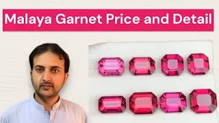 Natural Malaya Garnet from Tanzania, Price and Detail