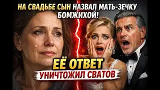На свадьбе сын назвал мать-зечку бомжихой. Её ответ УНИЧТОЖИЛ сватов