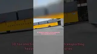 The 30-ton electric trackless transfer cart