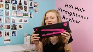 HSI GliderPlus Pink Hair Straightener REVIEW | A Sprinkle of Life