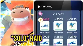 Mega Camerupt *SOLO RAID* In Pokemon Go#pokemongo #soloraid #pokemongoraid #megaraid #megacamerupt 