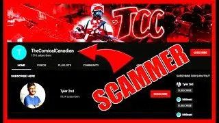TYLER IS NOW THECOMICALCANADIAN!! WHAT IS GOING ON?!