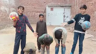 Aj hum ny football khela 🤟