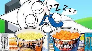 OMG! WENDA Gets in Big Trouble After Eating a HUNGRY WORM! WENDA VS HUNGRY WORM MUKBANG Animation