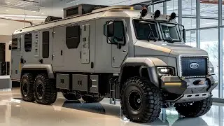 Inside S650k 2026 Ford F-550 6x6 Armored Camper Motorhome | Ultimate Off-Grid Luxury & Extreme Power