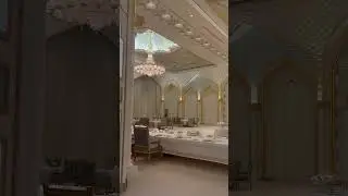 Abu Dhabi palace Dinning Hall