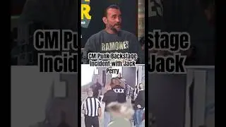 CM Punk Jack Perry footage backstage in AEW #aew #allelitewrestling #cmpunk #wwe #leaked #wrestling