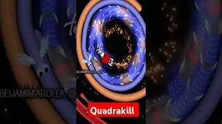 Quadrakill &Eacute;pico em Slither.io: Melhores Momentos da Live com Gaucho