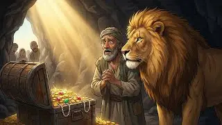 فلاح فقير أطعم شِبلًا جريحًا في الغابة فسخروا منه… لكن الأسد عاد بهدية جعلته أغنى رجل في القرية!