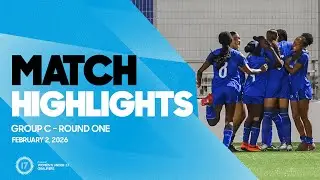 Group C Highlights, February 2 | 2026 Concacaf Women&rsquo;s Under-17 Qualifiers