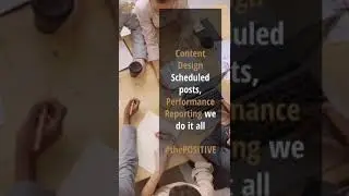 Social Media Content Publishing by #thePOSITIVE Digital Business Agency