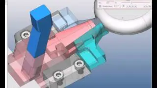 Cimatron E10 Cosmetic box Slide Motion Analysis.avi