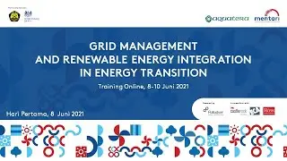 Online Training on Grid Management and Renewable Energy Integration in Energy Transition | Day 1