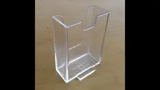 Countertop business card holder Portrait