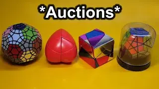 Original Tuttminx,  infamous Chinaminx, Have a Heart, 4 col & Insanity Cube