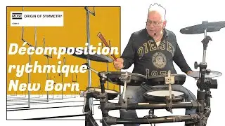 Décomposition rythmique de New Born - Muse