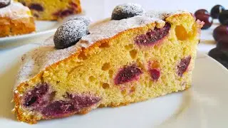Cherry Pound Cake Recipe - Fresh Cherry Cake | Bizcocho de Cerezas, S&uacute;per Esponjoso y Delicioso