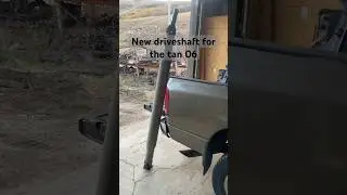 Sourced a factory mopar one piece driveshaft for my 06 dodge 2500 #cummins