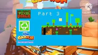 Talking Tom Gold Run Pixel World &times; Wild West Mashup