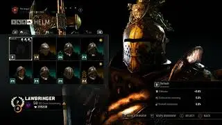 For honor | Lawbringer legendary gear opening