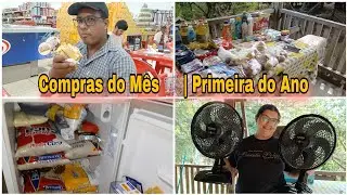 🛒 Compras do Mês | A Primeira Compra do Ano – Tudo o Que Comprei na Cidade