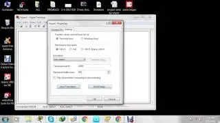 HOW TO WRITE ON HYPER TERMINAL