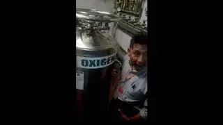 Manejo de Termos de Oxígeno Medicinal.