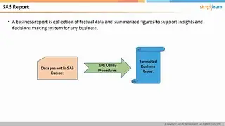 SAS Reporting Tutorial | SAS Reporting Examples | SAS Tutorials For Beginners | Simplilearn
