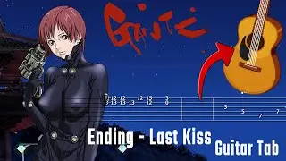 Gantz - Ending / Last Kiss - Bonnie Pink Guitar Tab Tutorial  | ガンツ - エンディング・ラスト・キス