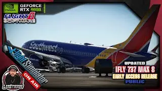 MSFS 🔴Live🔴 IFLY 737 MAX 8 Public EA Release | SWAVA OPS | KPDX✈️KLAS✈️KBUR