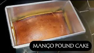 Mango pound cake।Soft Sponge Mango pound cake।Eggless Mango cake recipe।