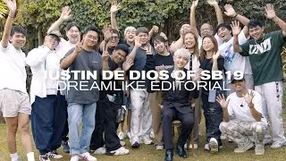 Justin of SB19's dreamlike editorial