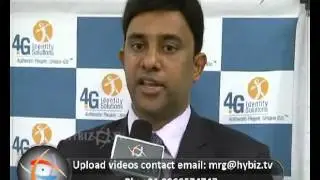 Sreeni Tripuraneni, Chairman & CEO, 4G Identity Solutions Private Ltd - hybiz.tv