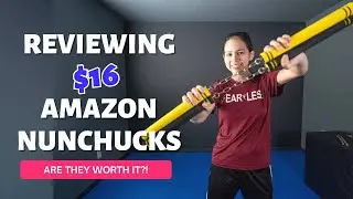 Reviewing $16 NUNCHUCKS from Amazon: Pros & Cons