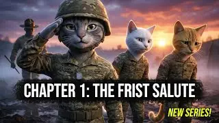 CAT SOLDIER: The First Salute | Chapter 1 (3D AI Animation)