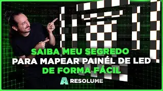 Saiba Meu Segredo Para Mapear Painél de LED de Forma Fácil