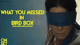 WHAT YOU MISSED IN BIRD BOX?!- On Set Podcast