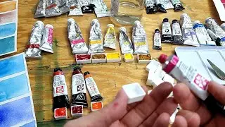 Make a Custom Watercolor Travel Pan Set + 2 High Quality Watercolor Travel Sketch Pads
