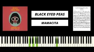 Black Eyed Peas, Ozuna, J. Rey Soul - MAMACITA (AMAZING PIANO TUTORIAL & COVER)