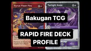 Bakugan TCG: Rapid Fire deck build!