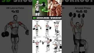6 Epic Shoulder Workout to Transform Upper Body| #workout #shoulderworkout