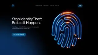 Web design with GhatGPT #2 (EASY) Glassmorphism 3D Website