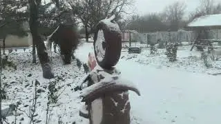 Покатушки на велике hummer extreme по снегу! 
