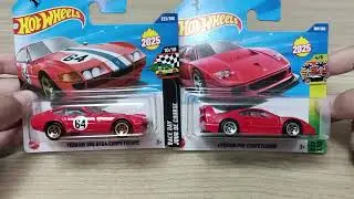 Hot Wheels FERRARI F40 ve 365 GTB4 COMPETIZIONE incelemesi