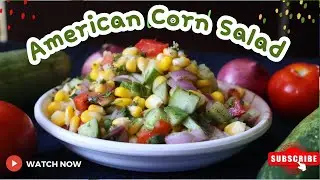 American Corn Salad 🌽🥗 #food #cornsalad  #recipe