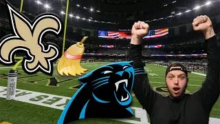 Carolina Panthers Swept the Saints!