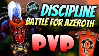 Discipline Priest PvP WoW BFA 8.0.1 | Battleground | World of Warcraft Battle for Azeroth