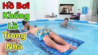 Lamtv - Làm Bể Bơi Ngay Trong Nhà Để Tắm | Hồ Bơi Khổng Lồ Trong Nhà | indoor swimming pool